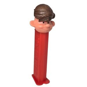 VINTAGE PEZ PAL BROWN HAIR BOY DISPENSER WITH FEET RARE COLLECTIBLE EUC